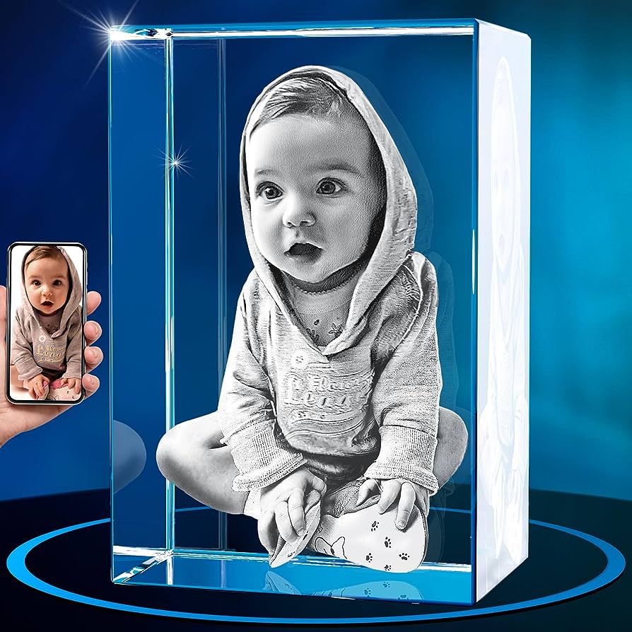 3D Crystal Rectangle - The Perfect Keepsake For Any Occasion